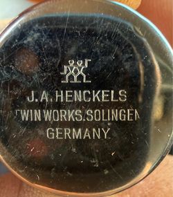 J.A. Henckels Twin Works Solingen Germany Steel Item