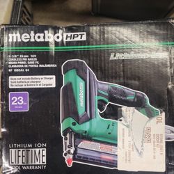 Metabo 23g Pin Nailer Brand New