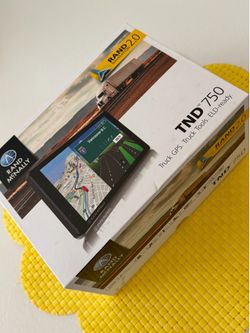 Rand McNally TND 750 GPS Truck Tool