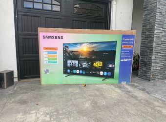 85” Samsung smart 4K Und hdr tv