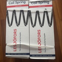 Front Coil Springs 67–73 Mustang / 68–70 Falcon V8 (Lesjöfors Heavy Duty NEW) 