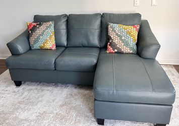 Ashley Furniture Genoa Leather Couch