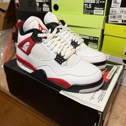 AIR JORDAN 4 RED CEMENT Sz 8 DS
