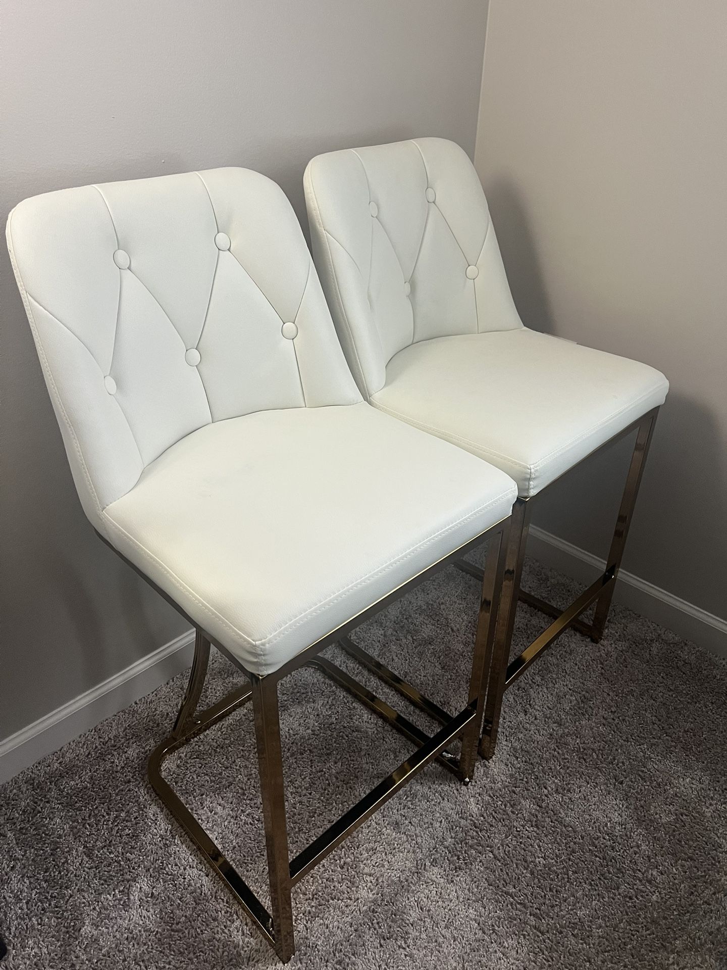 White Bar Stools