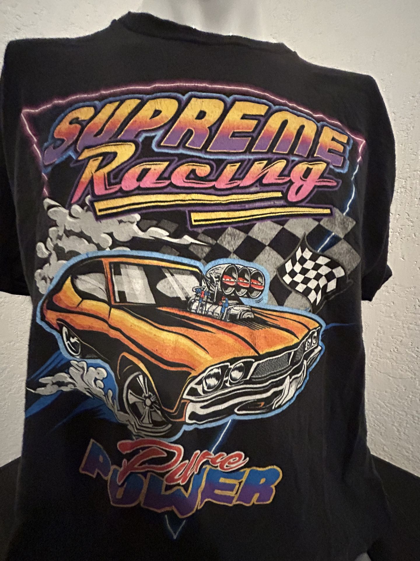 LARGE SUPREME RACING T-SHIRT