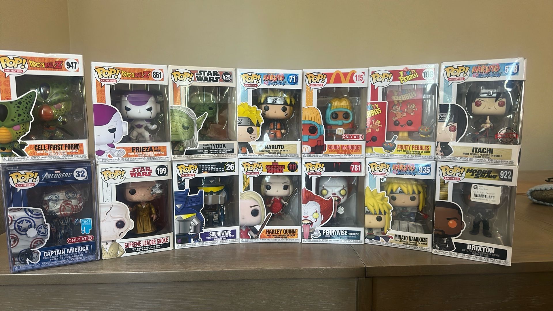 Funko Pops 