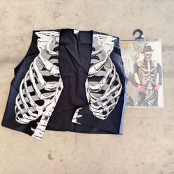 Men’s skeleton vest