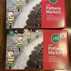 Holiday Pathway Markers 
