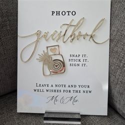 Photo booth Sign