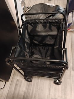 Black Carrying Cart