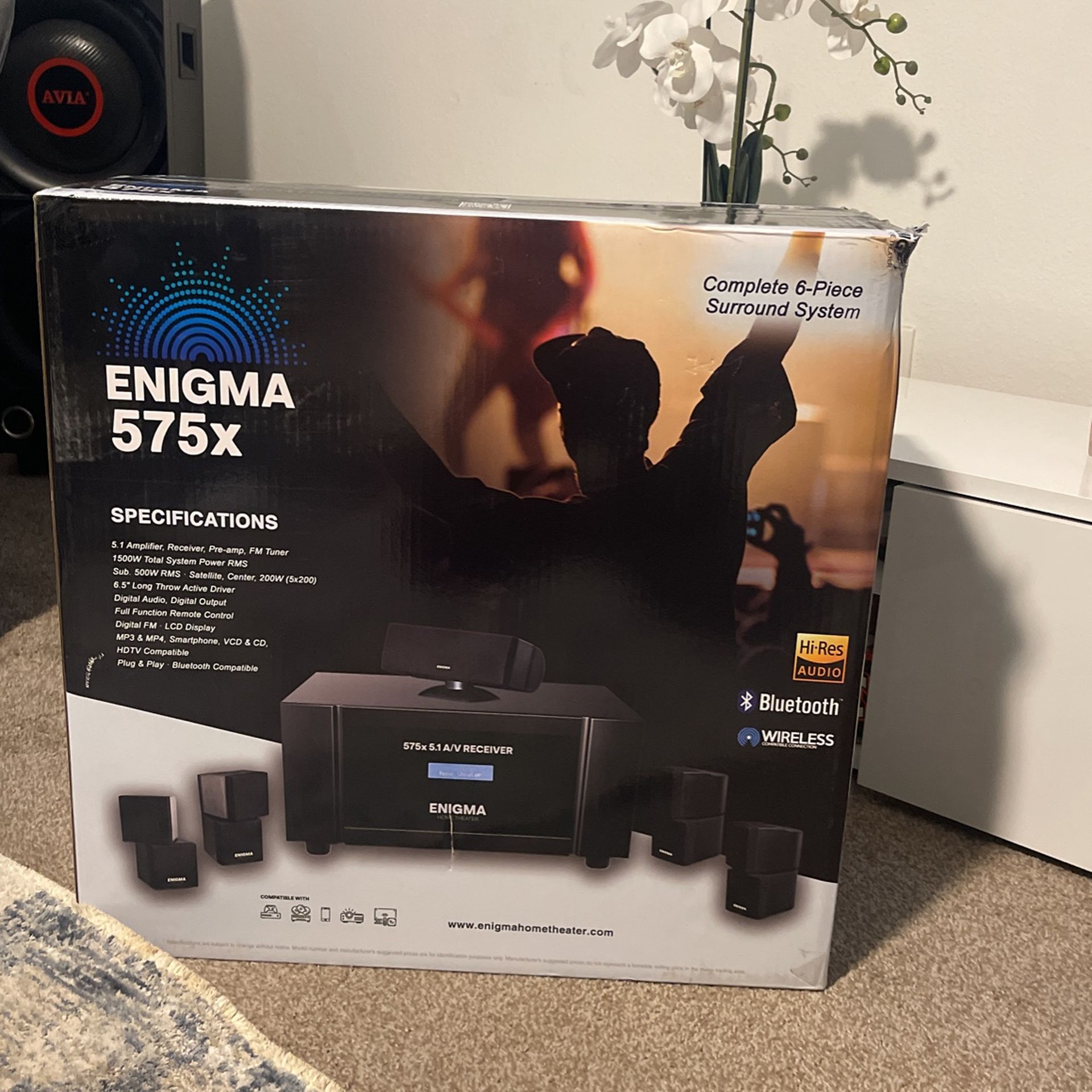 Enigma 575x Complete 6 Piece Surround System