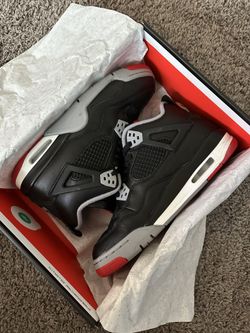 Jordan 4 Bred Reimagined Size 7Y / 8.5W