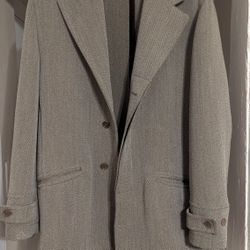 Croft & Barrow Beige Women's Three-Button Large Blazer