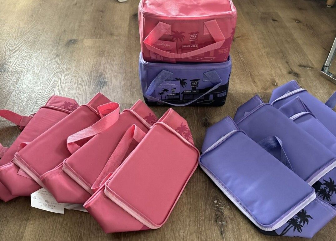 Trader Joe's Minni Insulated Cooler Bags New