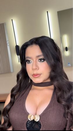 Makeup and hair