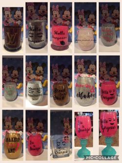 Makeup Brush Holders /Jars