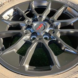 2022 Toyota tundra TRD 20” Rims-Tires $1900