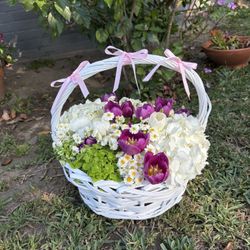 Mother’s day floral baskets 