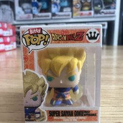 BITTY Super Saiyan Goku First Appearance Dragon Ball Z Funko Pop #860 DBZ Anime