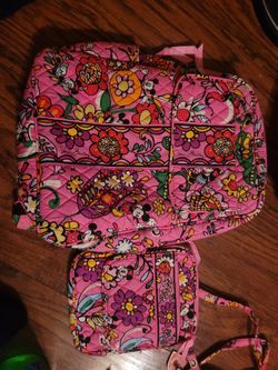 Vera Bradley disney backpack and crossbody purse