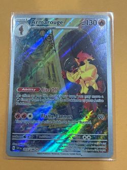 Armarouge 203/198 Holo Rare Pokémon Card