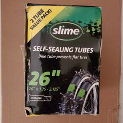 2psc Slime Bike Self-Sealing Tubes 26X1.75/2.125