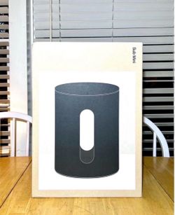 Sonos Sub Mini Black.  Brand New.   Includes Warranty.