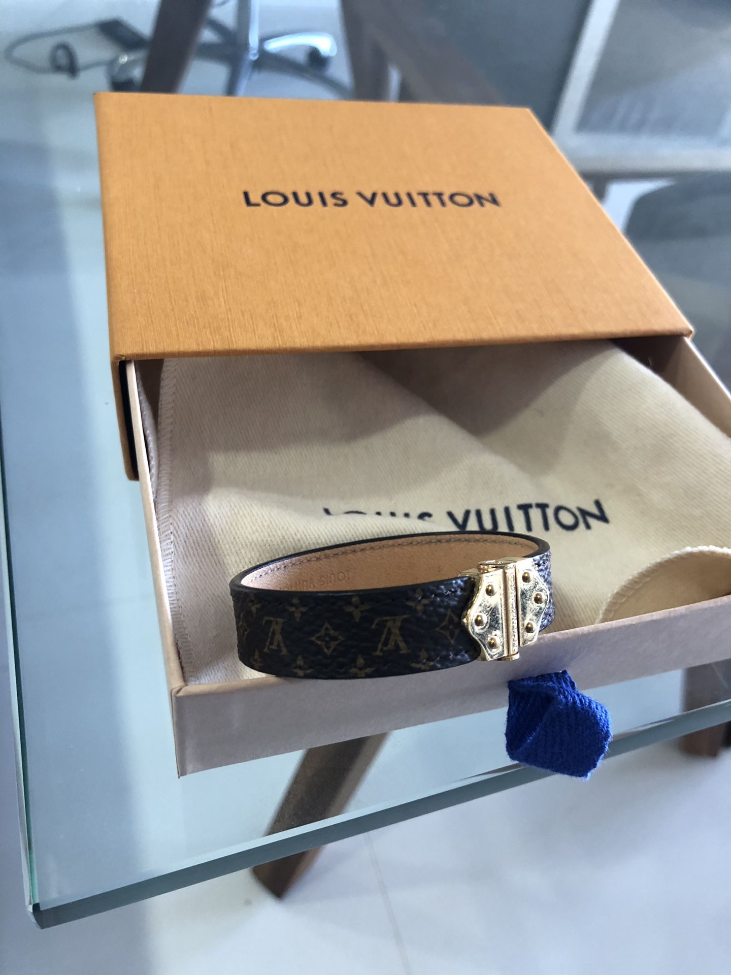 Louis Vuitton Nano Monogram bracelet Sz.19 for Sale in Aventura, FL -  OfferUp