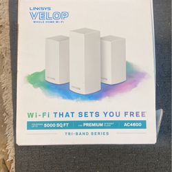 Linksys VELOP  AC4600 Whole House Wi-Fi Mess Router