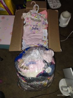 Baby Girl Clothes and bottle warmer