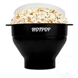 New never used The Original Hotpop Microwave Popcorn Popper, Silicone Popcorn Maker, Collapsible Bowl Bpa Free and Dishwasher Safe