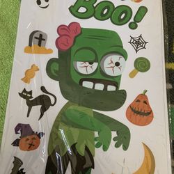 Halloween Decorations Stickers 102pcs