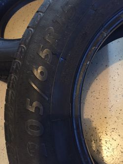 Windforce and Bridgestone tires. Measurements 205/65R15