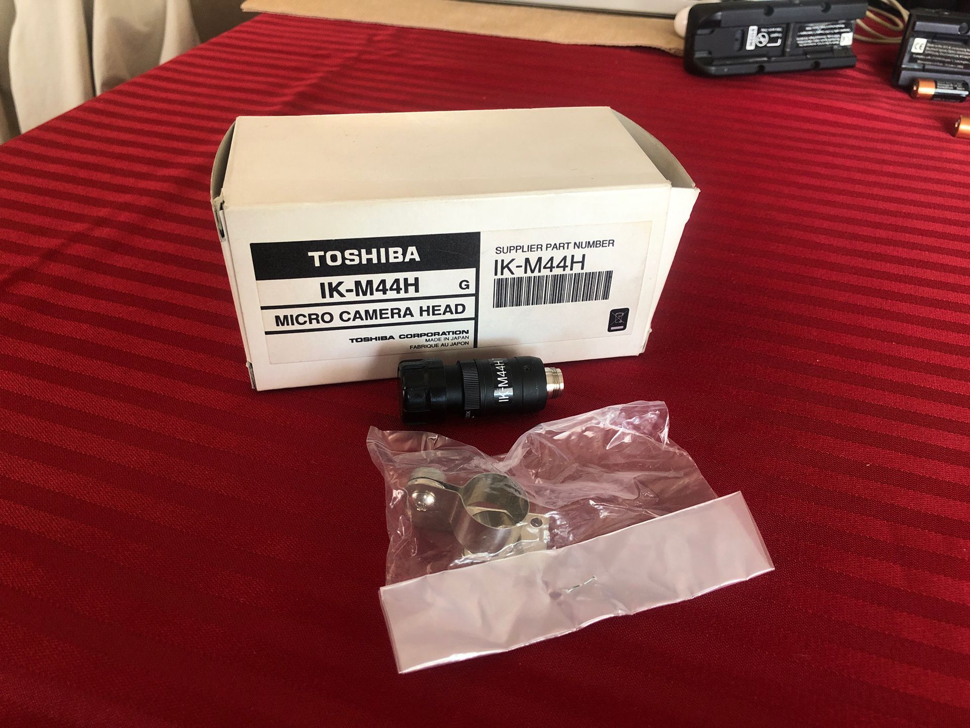 Brand New in the Box Toshiba IK-M44H “Lipstick” Camera Head