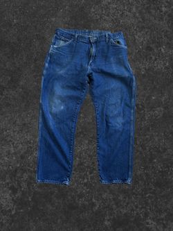 DICKIES BLUE DENIM CARPENTER JEANS 38x32 🦕🦕
