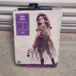 Halloween Costume Prom Corpse Size Large Preowned
