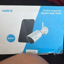 Solar Powered Security camera , Reolink Aragua Eco + Solar Panel