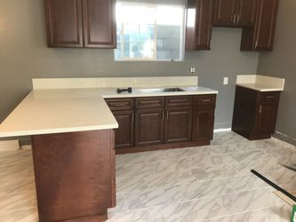Kitchen cabinets