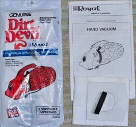 Dirt devil bags
