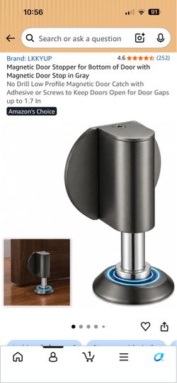 LKKYUP Magnetic Door Stopper Gray