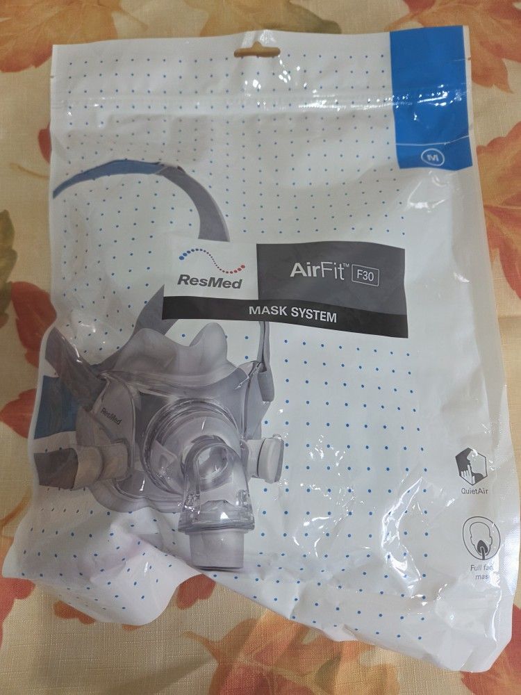 ResMed AirFit F30 Frame System - for Full-Face CPAP Mask Frame System - Replacement CPAP Accessories - Medium