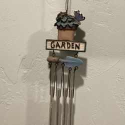 Wind Chime (Garden With butterfly)