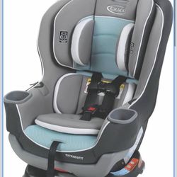 Graco Extend2Fit Convertible Car Seat, Spire