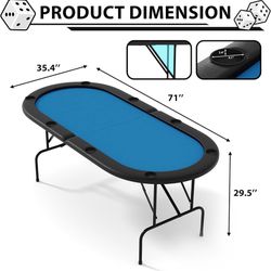 poker table in great condition