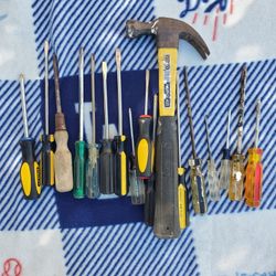 Hammer And Misc Screwdrivers