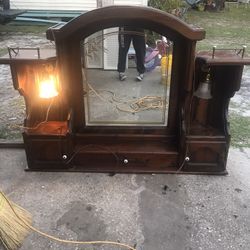 Dresser And Mirror