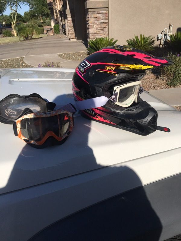 Motorcycle helmets dirtbike goggles Motocross