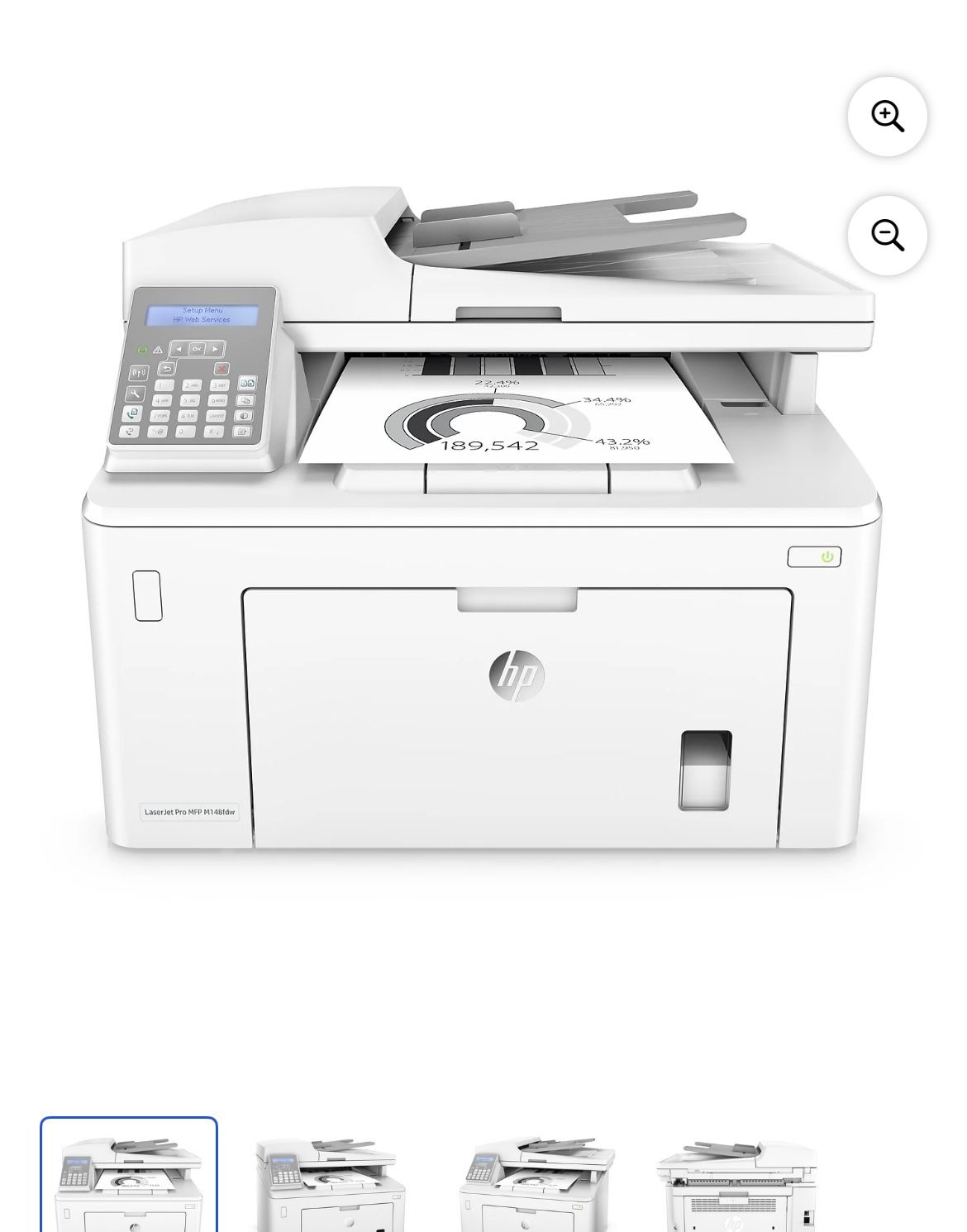 HP Laser Jet Pro Printer (Missing Power Cord)