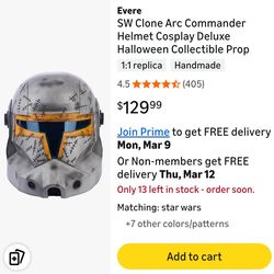 Star wars collection helmet