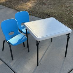 Lifetime Table And Chair Set